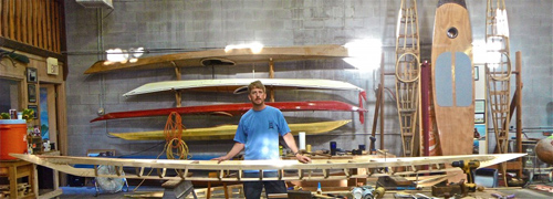 Skin-on-frame Kayak